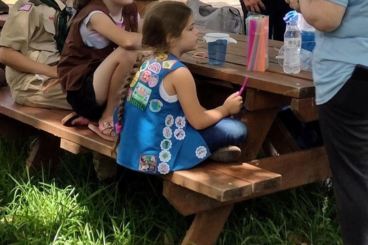 Scouting provides opportunities to children to earn badges as they learn leadership skills. 