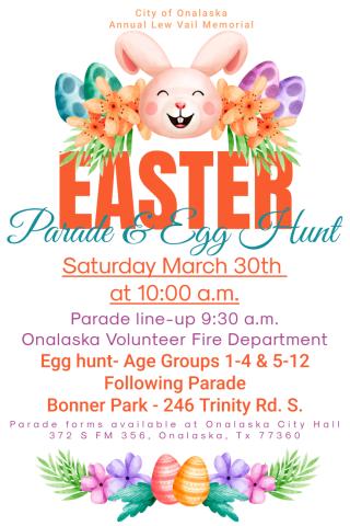 Annual Easter Parade and Egg Hunt