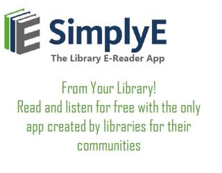 SimplyE The library e-Reader App  Read and listen for free with the only app created by libraries for their communities. 