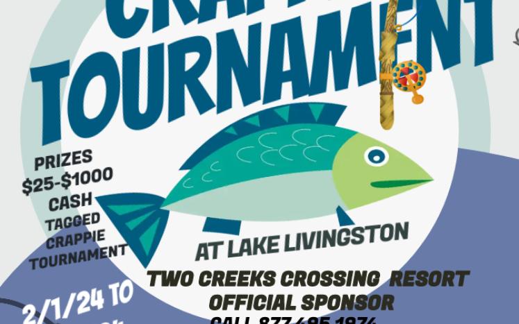Crappie Rock Tag Tournament on Lake Livingston